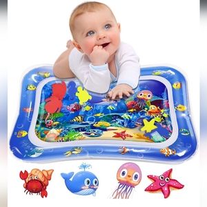 Tummy time water mat for babies